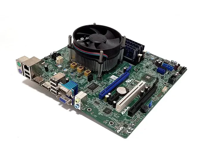 Комплект: Материнська плата Dell Optiplex 7020 / Intel Xeon E3-1240 v3 (4 (8) ядра по 3.4 - 3.8 GHz) / 8 GB DDR3 / Кулер Dell б/в - зображення 2