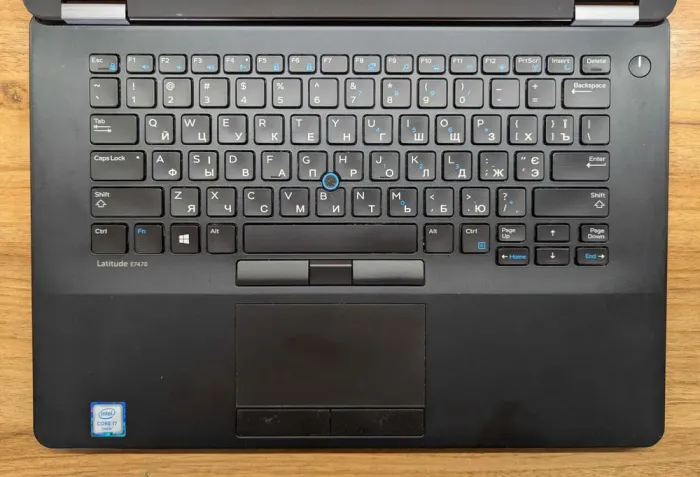 Ультрабук Dell Latitude E7470 / 14" (1920x1080) IPS / Intel Core i7-6600U (2 (4) ядра по 2.6 - 3.4 GHz) / 8 GB DDR4 / 256 GB SSD / Intel HD Graphics 520 / HDMI / WebCam / Windows 10 б/в - зображення 3