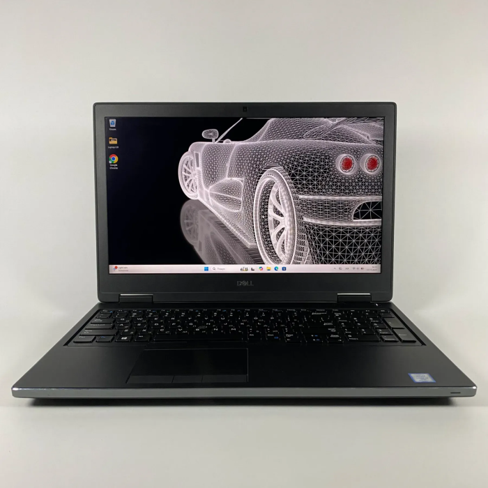 Мобільна робоча станція Б-класу Dell Precision 7530 / 15,6" (3840x2160) IPS / Intel Core i7-8850H (6 (12) ядра по 2,6 - 4,3 ГГц) / 16 ГБ DDR4 / 512 ГБ SSD / nVidia Quadro P1000, 4 ГБ GDDR5, 128-біт / WebCam / HDMI б/в - зображення 2