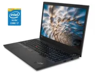 Ноутбук Lenovo ThinkPad E15 / 15.6" (1920x1080) IPS / Intel Core i7-10510U (4 (8) ядра по 1.8 - 4.9 GHz) / 16 GB DDR4 / 256 GB SSD / Intel UHD Graphics / WebCam / Win 10 Pro  б/в
