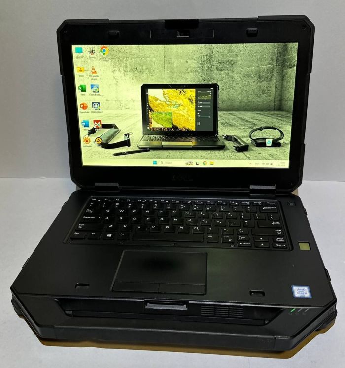 Захищений ноутбук Dell Latitude 14 Rugged 5414 / 14" (1920x1080) IPS Touch / Intel Core i5-6300U (2 (4) ядра по 2,4 - 3,0 ГГц) / 16 ГБ DDR4 / 256 ГБ SSD / AMD Radeon R7 M360, 2 ГБ DDR3, 64-біт / WebCam б/в - зображення 2