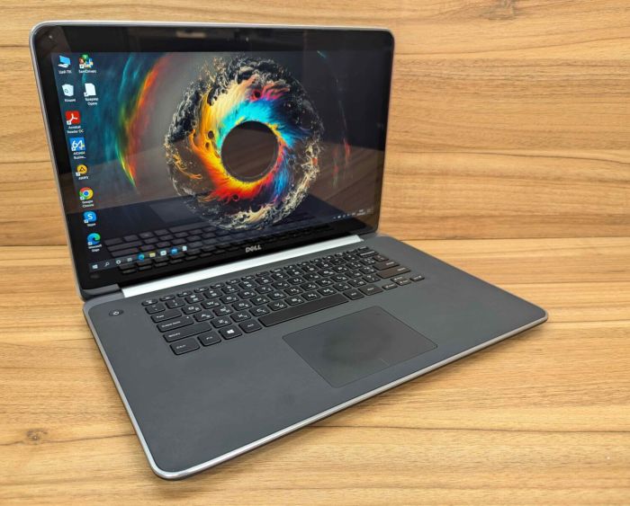 Ноутбук Dell XPS 15-9530 / 15.6" (1920x1080) IPS Touch / Intel Core i5-4200H (2 (4) ядра по 2.8 - 3.4 GHz) / 8 GB DDR3 / 240 GB SSD / Intel HD Graphics 4600 / WebCam / Windows 10 б/в - зображення 4