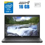 Ультрабук Dell Latitude 5400 / 14" (1920x1080) IPS / Intel Core i5-8365U (4 (8) ядра по 1.6 - 4.1 GHz) / 16 GB DDR4 / 240 GB SSD / Intel UHD Graphics 620 / WebCam б/в
