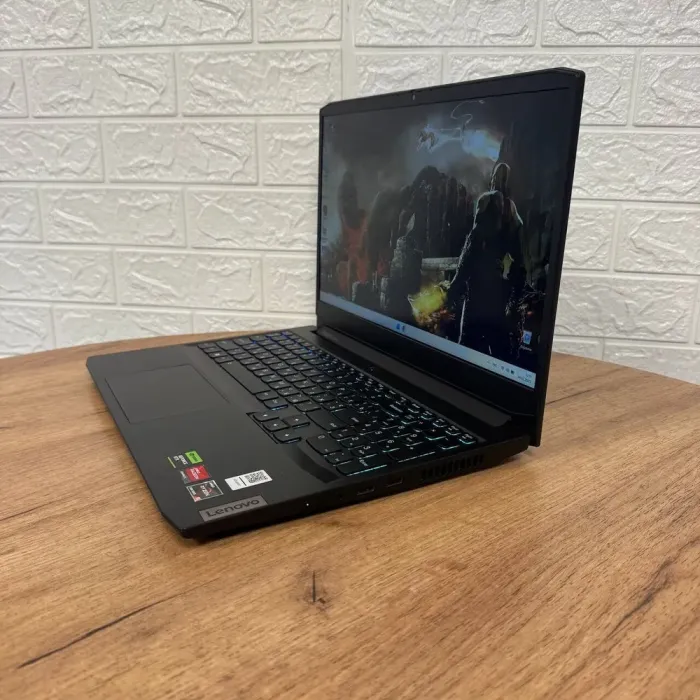 Ігровий ноутбук Б-клас Lenovo IdeaPad Gaming 3 15ACH6 / 15.6" (1920x1080) IPS / AMD Ryzen 5 5500H (4 (8) ядра по 3.3 - 4.2 GHz) / 16 GB DDR4 / 512 GB SSD NVMe / nVidia GeForce RTX 2050, 4 GB GDDR6, 64-bit / WebCam б/в - зображення 5
