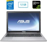 Ноутбук Б-клас Asus F550J / 15.6" (1920x1080) TN / Intel Core i5-4200H (2 (4) ядра по 2.8 - 3.4 GHz) / 12 GB DDR3 / 240 GB SSD / nVidia GeForce GTX 850M, 2 GB GDDR3, 128-bit / WebCam / DVD-RW / HDMI б/в