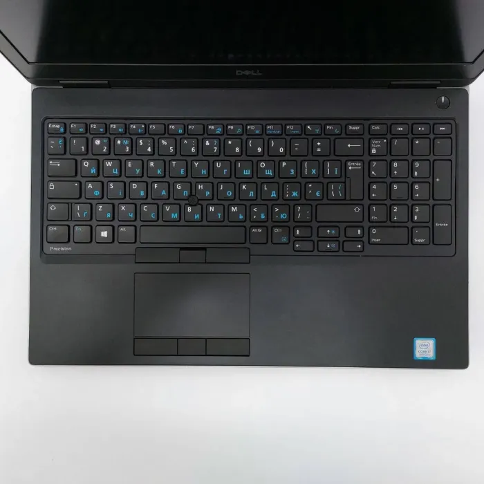Мобільна робоча станція Dell Precision 7530 / 15,6" (1920x1080) IPS / Intel Core i7-8750H (6 (12) ядер по 2.2 - 4.1 GHz) / 32 GB DDR4 / 512 GB SSD M.2 / nVidia Quadro P1000, 4 GB GDDR5, 128-bit / WebCam б/в - зображення 3