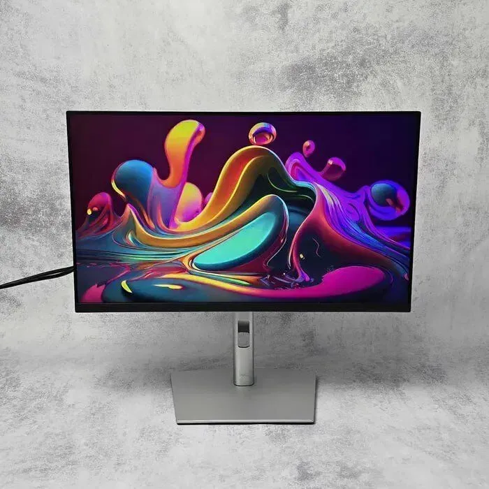 Монітор Dell P2422HE / 24" (1920x1080) IPS / 1x HDMI, 2x DisplayPort, 4x USB 3.2, 1x USB Type-C, 1x LAN (RJ-45) / VESA 100x100 / Pivot б/в - зображення 3