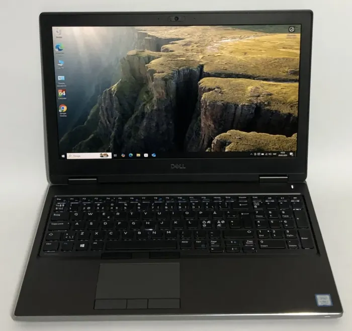 Мобільна робоча станція Б-клас Dell Precision 7540 / 15.6" (1920x1080) IPS / Intel Core i7-9750H (6 (12) ядер по 2.6 - 4.5 GHz) / 16 GB DDR4 / 256 GB SSD / nVidia Quadro T2000, 4 GB GDDR6, 128-bit / WebCam / Win 10 Pro б/в - зображення 2