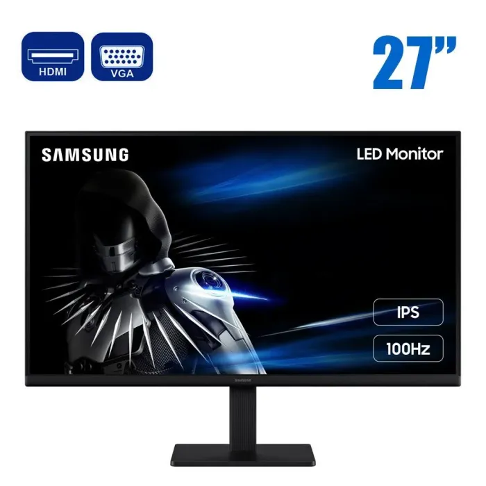 Монітор Samsung G3 S30GD (LS27D300GAIXCI) / 27" (1920x1080) IPS / VGA, HDMI / VESA 100x100 б/в - зображення 1