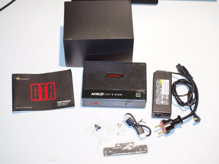 Неттоп Beelink GR9 USFF / AMD Ryzen 9 5900HX (8 (16) ядер по 3.3 - 4.6 GHz) / 16 GB DDR4 / 240 GB SSD / AMD RX Vega 8 / USB 3.1 / Wi-Fi / Bluetooth / Блок живлення в комплекті б/в - зображення 20