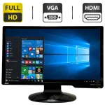 Монітор BenQ G2420HD / 24" (1920x1080) TN / VGA, DVI, HDMI / VESA 100x100 + Кабель живлення б/в