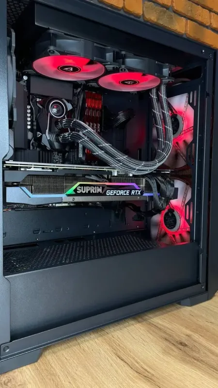 Збірка під замовлення: ігровий ПК Lian Li LanCool 215 Tempered Glass Tower / Intel Core i5-13400F (10 (16) ядер по 1.8 - 3.6 GHz) / 32 GB DDR4 / 1000 GB SSD M.2 + 1000 GB HDD / nVidia GeForce RTX 3090, 24 GB GDDR5X, 384-bit / 850W - зображення 11