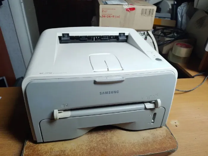 Принтер Samsung ML-1710 / Лазерний монохромний друк / 600x600 dpi / 16 стор./хв / A4 / USB 2.0 б/в - зображення 2