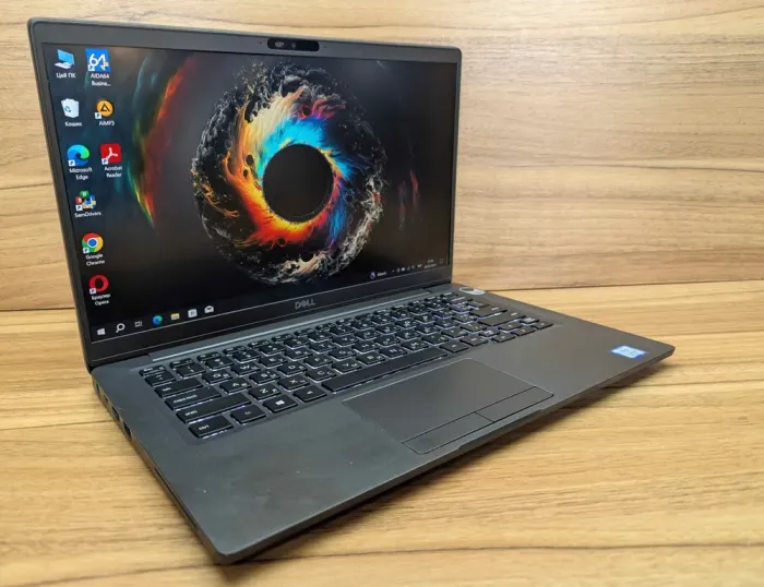 Ультрабук Dell Latitude 7400 / 14" (1920x1080) IPS / Intel Core i5-8365U (4 (8) ядра по 1.6 - 4.1 GHz) / 16 GB DDR4 / 512 GB SSD / Intel UHD Graphics / WebCam / TouchID / Windows 10 б/в - зображення 4