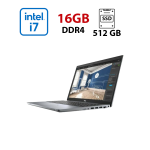 Ноутбук Б-клас Dell Precision 3560 / 15.6" (1920x1080) IPS / Intel Core i7-1185G7 (4 (8) ядра по 1.2 - 4.8 GHz) / 16 GB DDR4 / 512 GB SSD / Intel Iris Xe Graphics / WebCam б/в