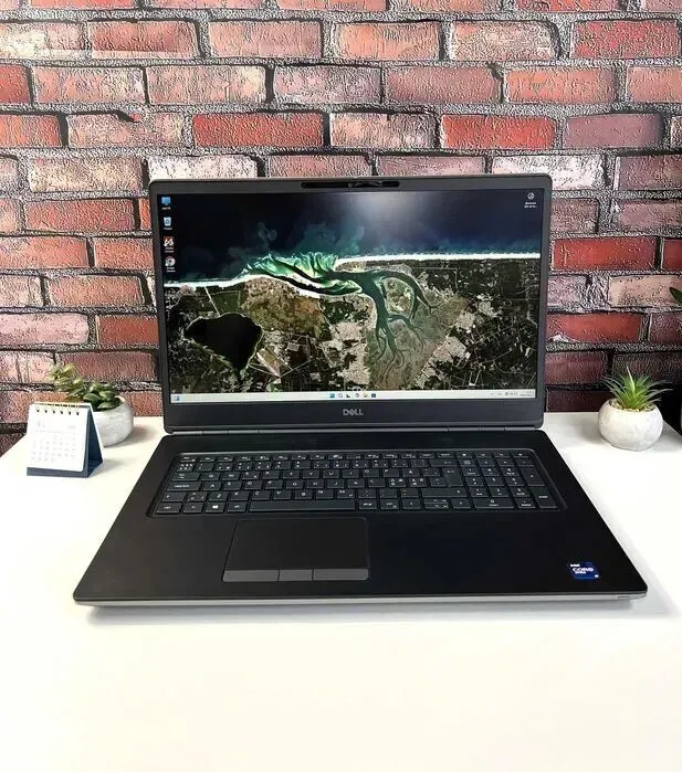 Мобільна робоча станція Dell Precision 7760 / 17.3" (1920x1080) IPS / Intel Core i9-11950H (8 (16) ядер по 2.6 - 5.0 GHz) / 64 GB DDR4 / 1000 GB SSD M.2 / nVidia RTX A5000, 16 GB GDDR6, 256-bit / WebCam б/в - зображення 9