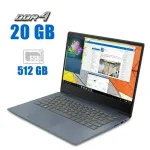 Ноутбук Б-клас Lenovo IdeaPad 330S-15IKB / 15.6" (1366x768) TN / Intel Core i3-8130U (2 (4) ядра по 2.2 - 3.4 GHz) / 20 GB DDR4 / 512 GB SSD M.2 / Intel UHD Graphics 620 / WebCam / Win 10 Home б/в