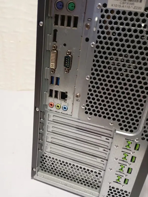 ПК Б-клас Fujitsu Celsius W420 Tower / Intel Core i5-3470 (4 ядра по 3.2 - 3.6 GHz) / 16 GB DDR3 / 240 GB SSD / Intel HD Graphics 2500 / DVD-ROM б/в - зображення 4