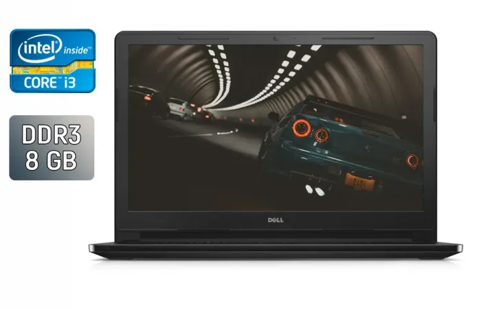 Ноутбук Dell Inspiron 15-3558 / 15.6" (1366x768) TN / Intel Core i3-5005U (2 (4) ядра по 2.0 GHz) / 8 GB DDR3 / 240 GB SSD / Intel HD Graphics 5500 / WebCam / HDMI / Windows 10 б/в - зображення 1