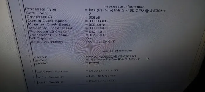 Комп'ютер Dell OptiPlex 3020 Tower / Core i3-4160 (2(4) ядра по 3.6GHz) / 8GB DDR3 / 320GB HDD /HD Graphics 4400 / DVD-ROM  б/в - зображення 7