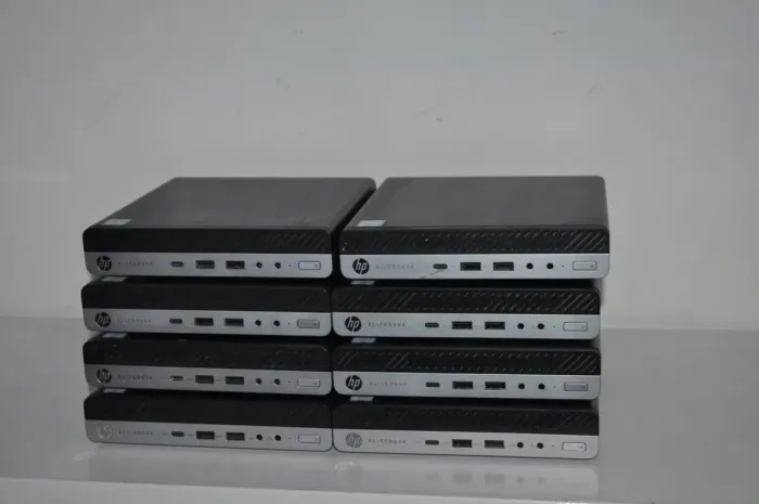 Неттоп HP EliteDesk 800 G3 Desktop Mini USFF / Intel Core i5-6500T (4 ядер по 2.5 - 3.1 GHz) / 16 GB DDR4 / 240 GB SSD / Intel UHD Graphics 630 /Windows 11 Pro б/в - зображення 6