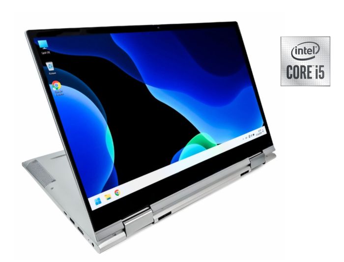 Ультрабук-трансформер Dell Inspiron 7500 x360 / 15.6" (1920x1080) IPS Touch / Intel Core i5-1035G1 (4 (8) ядра по 1.0 - 3.6 GHz) / 16 GB DDR4 / 512 GB SSD NVMe / Intel UHD Graphics / WebCam б/в - зображення 1