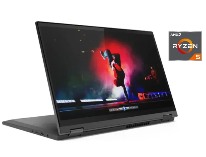 Ультрабук-трансформер Б-клас Lenovo IdeaPad Flex 5 16ALC7 / 16" (1920x1200) IPS Touch / AMD Ryzen 5 5500U (6 (12) ядер по 2.1 - 4.0 GHz) / 8 GB DDR4 / 256 GB SSD / AMD Radeon Vega Graphics / WebCam б/в - зображення 1
