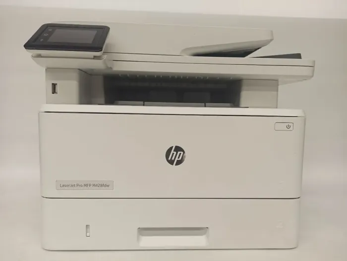 БФП HP LaserJet Pro MFP M428fdn / Лазерний монохромний друк / 1200x1200 dpi / A4 / 38 стор/хв / USB 2.0, Ethernet / Дуплекс б/в - зображення 2