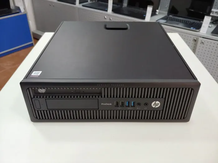Системний блок HP ProDesk 600 G1 SFF / Intel Core i5-4570 (4 ядра по 3.2 - 3.6 GHz) / 8 GB DDR3 / 240 GB SSD б/в - зображення 2