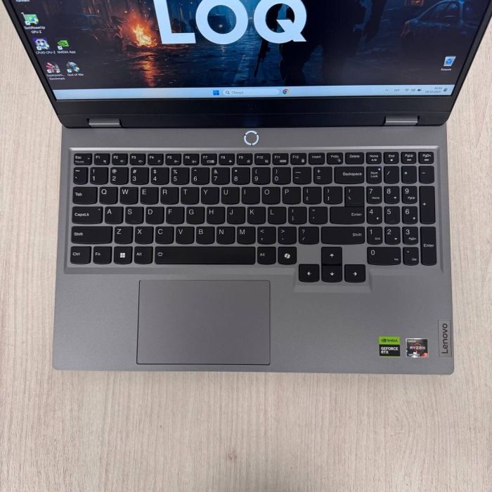 Ігровий ноутбук Lenovo LOQ 15ARP9 / 15,6" (1920x1080) IPS / AMD Ryzen 5 7235HS (4 (8) ядра по 3,2 - 4,2 ГГц) / 12 ГБ DDR5 / 512 ГБ SSD NVMe / nVidia GeForce RTX 4050, 6 ГБ GDDR6, 96-біт / Веб-камера б/в - зображення 8
