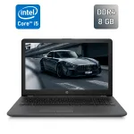 Ноутбук HP 250 G6 / 15.6" (1366x768) TN / Intel Core i5-7200U (2 (4) ядра по 2.5 - 3.1 GHz) / 8 GB DDR4 / 256 GB SSD / Intel HD Graphics 620 / WebCam / HDMI б/в
