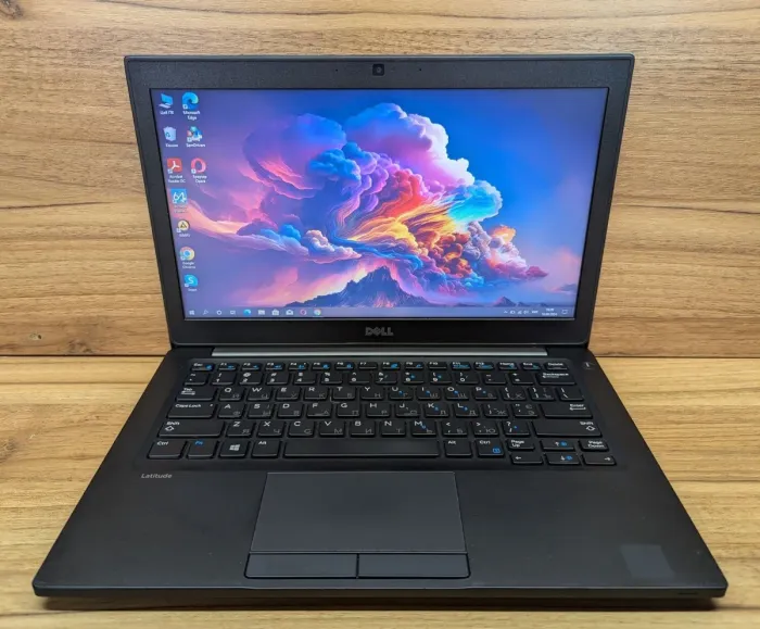 Нетбук Dell Latitude 7280 / 12.5" (1366x768) TN / Intel Core i5-6300U (2 (4) ядра по 2.4 - 3.0 GHz) / 8 GB DDR4 / 256 GB SSD / Intel HD Graphics 520 / WebCam / Windows 10 б/в - зображення 2