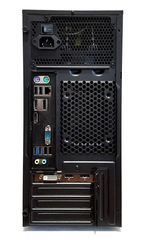 Ігровий ПК Vinga CS112B Tower NEW / Intel Xeon E3-1240 v3 (4 (8) ядра по 3.4 - 3.8 GHz) (аналог i7-4770) / 16 GB DDR3 / 256 GB SSD / AMD Radeon RX 550, 2 GB GDDR5, 128-bit б/в - зображення 3