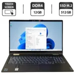 Ноутбук-трансформер Lenovo Yoga 7 15ITL5 / 15.6" (1920x1080) IPS Touch / Intel Core i7-1165G7 (4 (8) ядра по 2.8 - 4.7 GHz) / 12 GB DDR4 / 512 GB SSD M.2 / Intel Iris Xe Graphics / WebCam б/в