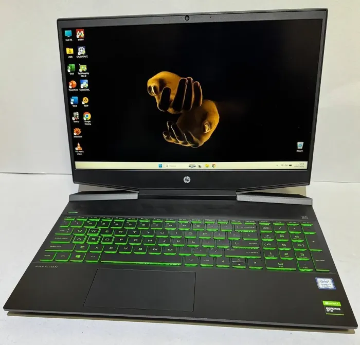Ігровий ультрабук HP Pavilion 15-dk0046nr / 15,6" (1920x1080) IPS / Intel Core i7-9750H (6 (12) ядер по 2,6 - 4,5 ГГц) / 16 ГБ DDR4 / 256 ГБ SSD + 1000 ГБ HDD / nVidia GeForce GTX 1650, 4 ГБ GDDR5, 128-біт / WebCam б/в - зображення 2