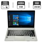 Ноутбук Б-клас Fujitsu LifeBook S904 / 13.3" (1920x1080) IPS Touch / Intel Core i5-4300U (2 (4) ядра по 1.9 - 2.9 GHz) / 8 GB DDR3 / 256 GB SSD / Intel HD Graphics 4400 / WebCam / Windows 10 Pro б/в