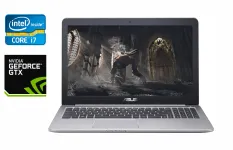 Ігровий ноутбук Asus K501UW / 15.6" (1920x1080) IPS / Intel Core i7-6500U (2 (4) ядра по 2.5 - 3.1 GHz) / 16 GB DDR4 / 512 GB SSD / nVidia GeForce GTX 960M, 2 GB GDDR5, 128-bit / WebCam / Windows 10 б/в