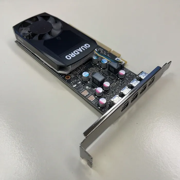 Дискретна відеокарта nVidia Quadro P600, 2 GB GDDR5, 128-bit б/в - зображення 3