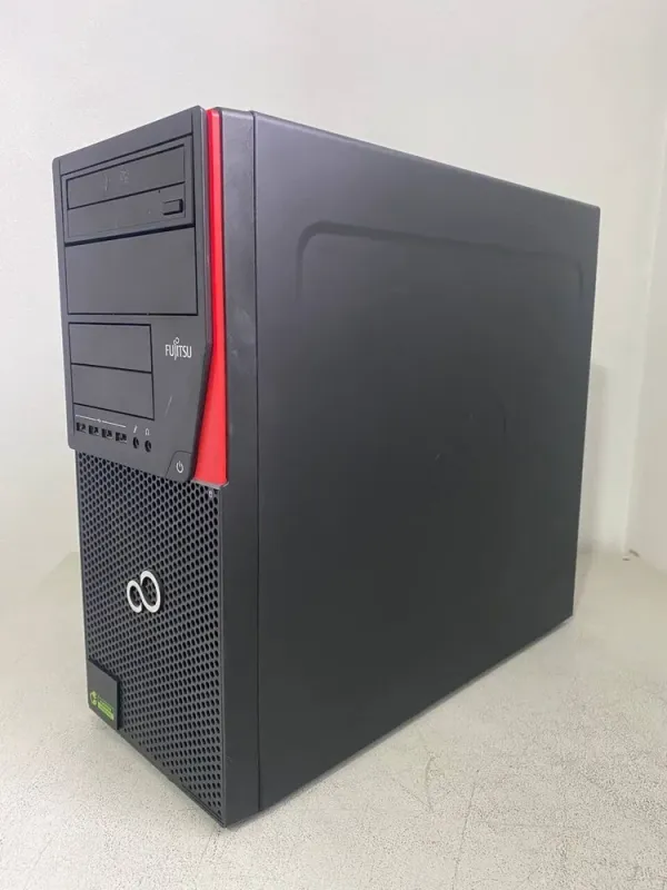 Комп'ютер Fujitsu Esprimo P920 E90 Tower / Intel Core i7-4770 (4 (8) ядра по 3.4 - 3.9 GHz) / 16 GB DDR3 / 240 GB SSD + 500 GB HDD / nVidia GeForce GT 640, 2 GB GDDR3, 128-bit б/в - зображення 2