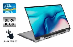 Ультрабук-трансформер Dell Latitude 9510 / 15.6" (1920x1080) IPS Touch / Intel Core i7-10810U (6 (12) ядер по 1.1 - 4.9 GHz) / 16 GB DDR4 / 256 GB SSD / Intel UHD Graphics / WebCam / TouchID б/в