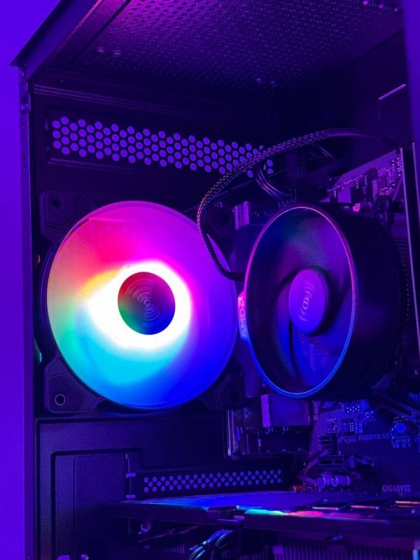 Ігровий ПК Tower / AMD Ryzen 5 5500 (6 (12) ядер по 3,6 - 4,2 ГГц) / 32 ГБ DDR4 / 1000 ГБ SSD / AMD Radeon RX 6800, 16 ГБ GDDR6, 256-біт б/в - зображення 4