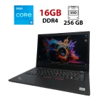 Ультрабук Lenovo ThinkPad L14 / 14" (1920x1080) IPS / Intel Core i5-10210U (4 (8) ядра по 1.6 - 4.2 GHz) / 16 GB DDR4 / 256 GB SSD / Intel UHD Graphics for 10th Generation / WebCam б/в