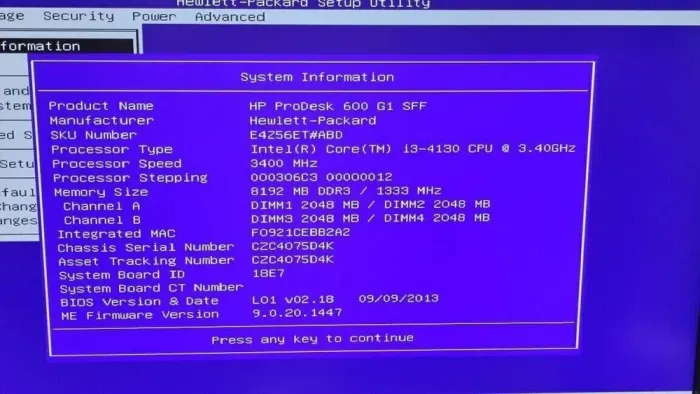 Комп'ютер HP ProDesk 600 G1 SFF / Intel Core i3-4130 (2(4) ядра по 3.4GHz) / 8GB DDR3 / 240GB SSD / HD Graphics 4400 / 240W / DVD-RW / DisplayPort б/в - зображення 8