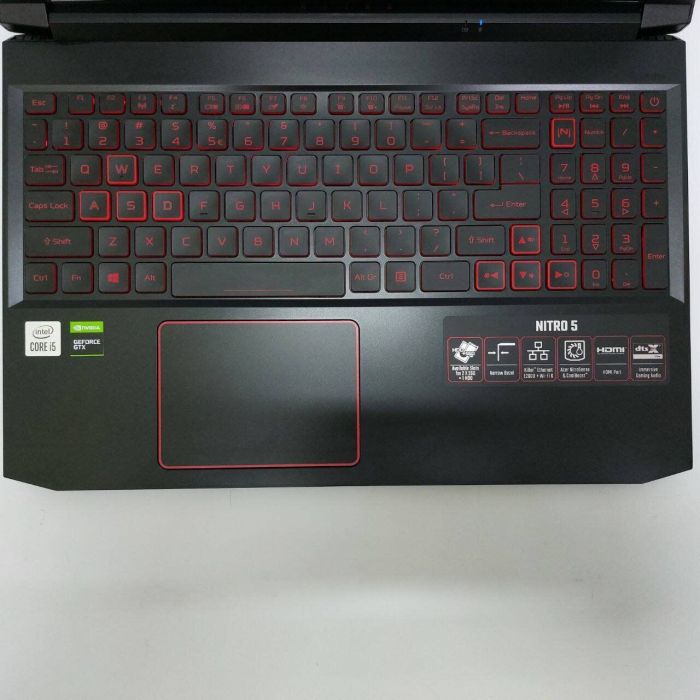 Ігровий ноутбук Acer Nitro 5 / 15,6" (1920x1080) IPS / Intel Core i5-10300H (4 (8) ядра по 2,5 - 4,5 ГГц) / 16 ГБ DDR4 / 512 ГБ SSD / nVidia GeForce GTX 1650, 4 ГБ GDDR5, 128-біт / Веб-камера б/в - зображення 3