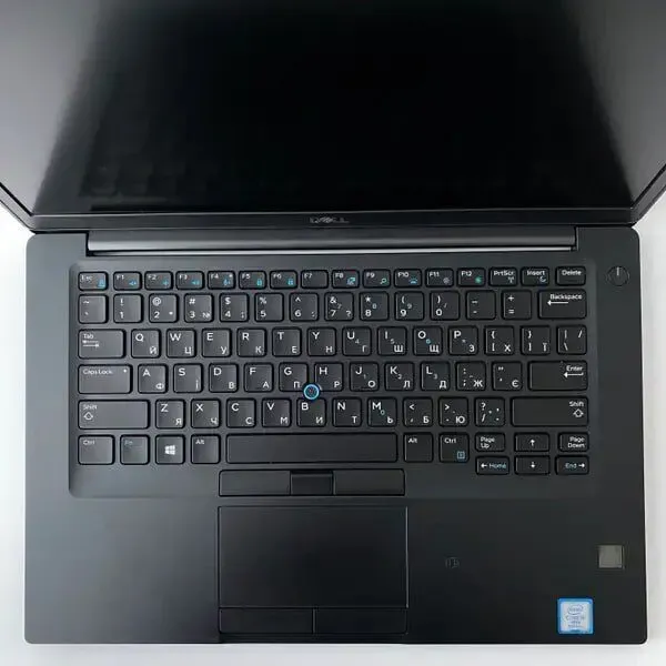 Ультрабук Б-клас Dell Latitude 7490 / 14" (1920х1080) IPS / Intel Core i5-8350U (4 (8) ядра по 1.7 - 3.6 GHz) / 16 GB DDR4 / 256 GB SSD / Intel UHD Graphics 620 / WebCam / Fingerprint б/в - зображення 4