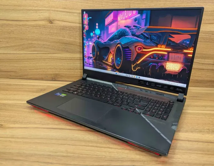 Ігровий ноутбук Asus ROG Strix G733Z / 17.3" (1920x1080) IPS / Intel Core i9-12900H (14 (20) ядер по 3,8 - 5,0 ГГц) / 32 ГБ DDR5 / 1000 ГБ SSD / nVidia GeForce RTX 3070 Ti, 8 ГБ GDDR6, 256-bit / HDMI / Windows 11 б/в - зображення 5