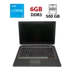 Ноутбук Dell Latitude E6320 / 13.3" (1366x768) TN / Intel Core i5-2520M (2 (4) ядра по 2.5 - 3.2 GHz) / 6 GB DDR3 / 500 GB HDD / Intel HD Graphics 3000 / WebCam б/в