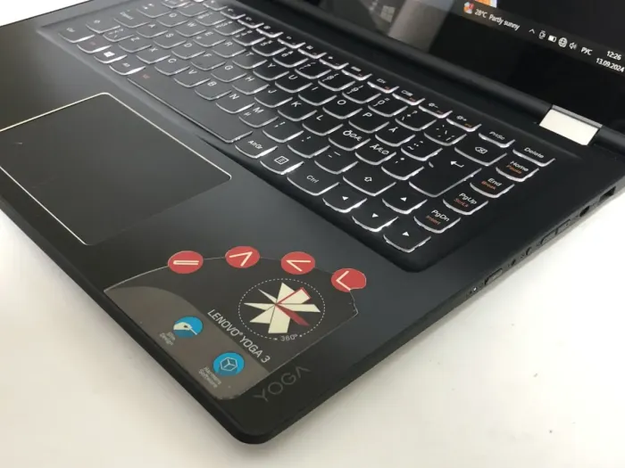 Ультрабук-трансформер Б-клас Lenovo ThinkPad Yoga 3 / 14" (1920x1080) IPS / Intel Core i7-5500U (2 (4) ядра по 2.4 - 3.0 GHz) / 8 GB DDR3 / 256 GB SSD / nVidia GeForce 940M, 2 GB DDR3, 64-bit / WebCam б/в - зображення 9