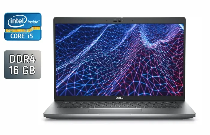 Ультрабук Dell Latitude 5430 / 14" (1920x1080) IPS / Intel Core i5-1235U (10 (12) ядер по 3.3 - 4.4 GHz) / 16 GB DDR4 / 512 GB SSD / Intel Iris Xe Graphics / WebCam / HDMI б/в - зображення 1