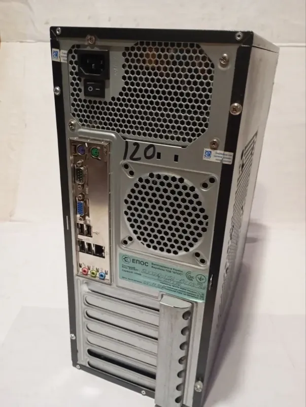 ПК Б-клас GameMax ET-205-NP Tower / Intel Core 2 Quad Q8300 (4 ядра по 2.5 GHz) / 8 GB DDR3 / 500 GB HDD / Intel HD GMA X4500 / 350W / Win 10 б/в - зображення 4